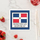 Dominikanische Republik Serviette (Beispiel)