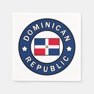 Dominikanische Republik Serviette