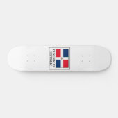 Dominikanische Republik Skateboard (Horizontal)