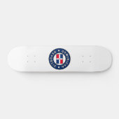 Dominikanische Republik Skateboard (Horizontal)