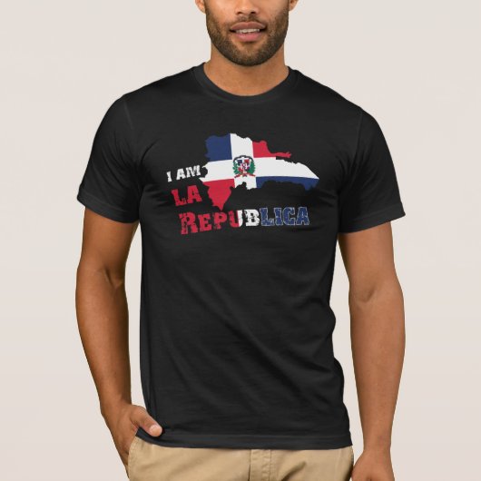Dominikanische Republik-T - Shirt (Vorderseite)