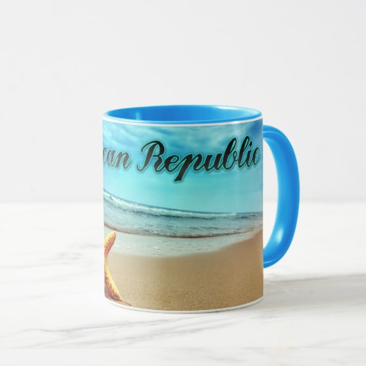 Dominikanische Republik Tasse (VorderseiteRechts)