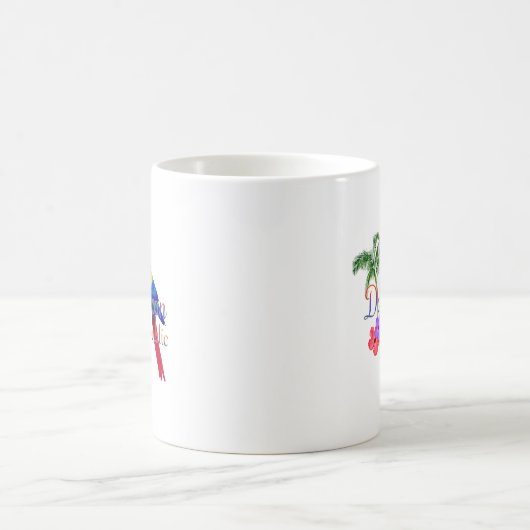 Dominikanische Republik Tropical Kaffeetasse (Mittel)
