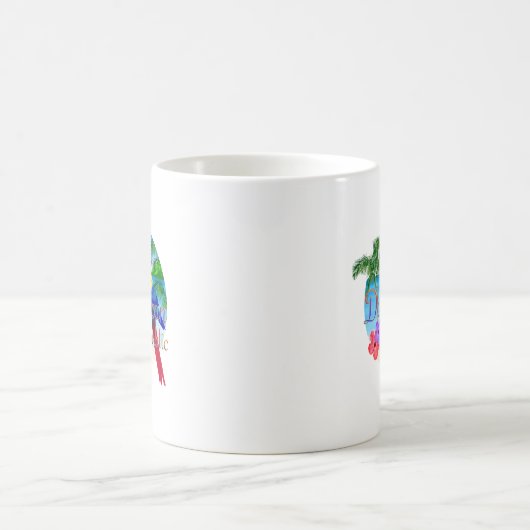 Dominikanische Republik Tropical Kaffeetasse (Mittel)