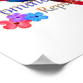 Dominikanische Republik Tropical Poster (Ecke)