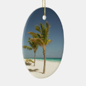 Dominikanische Republik-tropischer Strand Keramik Ornament (Rechts)