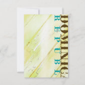 DOMINIKANISCHE REPUBLIK UAWG RSVP KARTE (Rückseite)