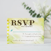 DOMINIKANISCHE REPUBLIK UAWG RSVP KARTE (Stehend Vorderseite)