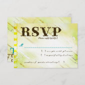 DOMINIKANISCHE REPUBLIK UAWG RSVP KARTE (Vorne/Hinten)