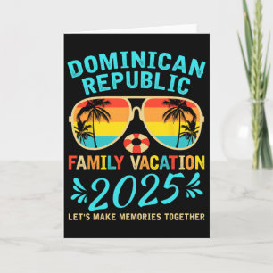 Dominikanische Republik Urlaub 2025 Souvenir Match Karte
