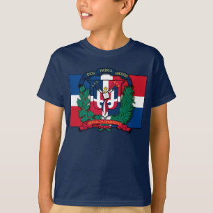 Dominikanische Republik-Wappen T-Shirt