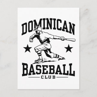 Dominikanischer Baseball Postkarte