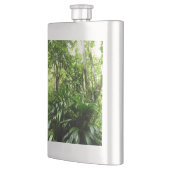 Dominikanischer Regenwald I Tropische Natur Flachmann (Links)