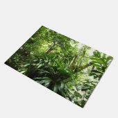 Dominikanischer Regenwald I Tropische Natur Fußmatte (Schrägansicht)