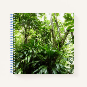 Dominikanischer Regenwald I Tropische Natur Notizbuch
