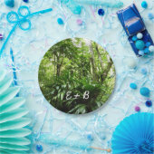 Dominikanischer Regenwald I Tropische Natur Pappteller (Party)