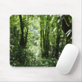 Dominikanischer Regenwald II Tropengrün Mousepad (Mit Mouse)