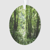 Dominikanischer Regenwald II Tropengrün Ornament (Vorderseite)