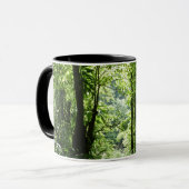 Dominikanischer Regenwald II Tropengrün Tasse (Vorderseite Links)