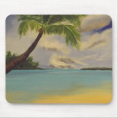 Dominikanischer Strand Mousepad (Vorne)