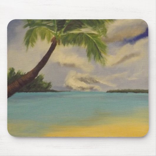 Dominikanischer Strand Mousepad (Vorne)