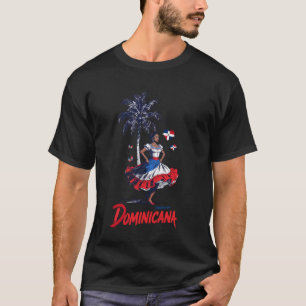 Dominikanisches Outfit-Idee für Frauen Dominikanis T-Shirt