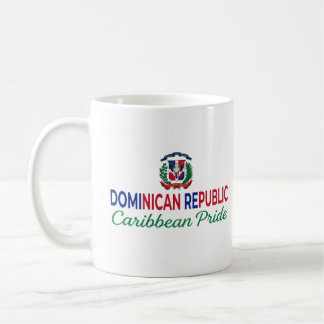 Dominikanisches Wappen | Täglicher Stolz Kaffeetasse