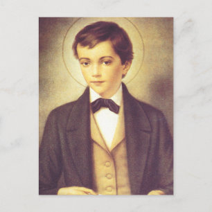 Dominikus Savio Schüler von Johannes Bosko Postkar Postkarte