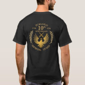 Dominion Imperial Guard 10 Jahre T - Shirt (Rückseite)