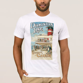 Dominion Line ~ Liverpool nach Kanada T-Shirt