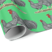 Dominique Chickens Geschenkpapier (Rolleneckpunkt)