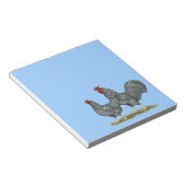 Dominique Chickens Notizblock (angewinkelt)