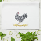 Dominique Hen Towel Geschirrtuch (Gefaltet)