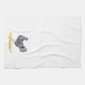 Dominique Hen Towel Geschirrtuch (Horizontal)