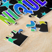 "DOMINIQUE" Vorname, Fun "HAPPY BIRTHDAY" Puzzle (Seite)