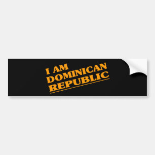 DOMINISCHE REPUBLIK AUTOAUFKLEBER