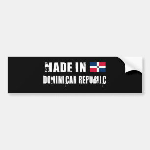 DOMINISCHE REPUBLIK AUTOAUFKLEBER