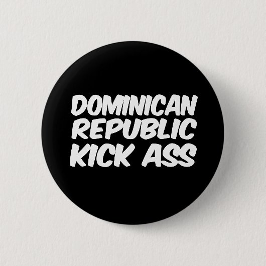 DOMINISCHE REPUBLIK BUTTON (Vorderseite)