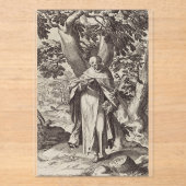 Dominischer Katholischer Priester Acryleinladungen (Vorderseite)