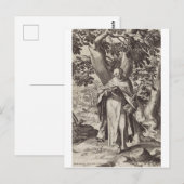 Dominischer Katholischer Priester Postkarte (Vorne/Hinten)