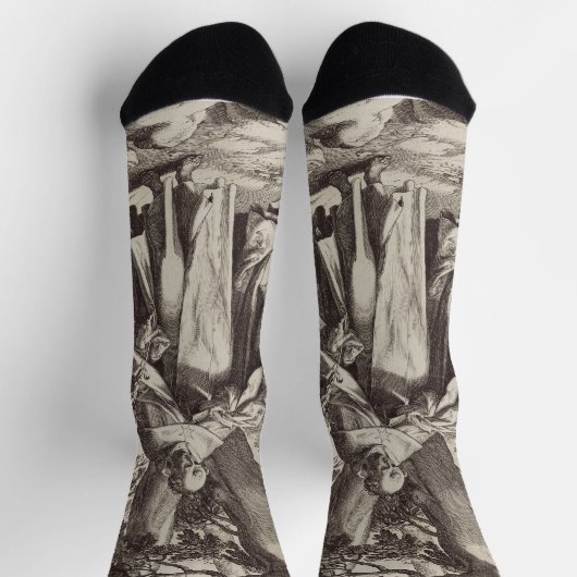 Dominischer Katholischer Priester Socken (Oben)