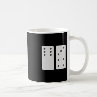 Domino 67 Matching-Gruppe Lustiger Zahlenspielstei Kaffeetasse