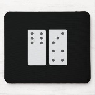 Domino 67 passende Gruppe lustige 6 und 7 Zahlenka Mousepad