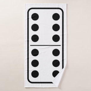 Domino 6 6 badehandtuch