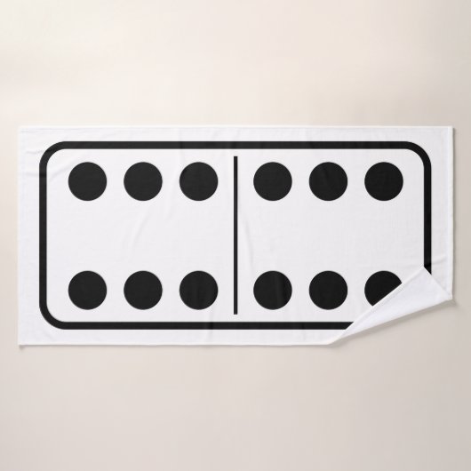 Domino 6 6 badehandtuch (Badehandtuch)