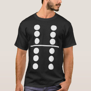 Domino 6 und 6 passende Halloween Group Kostüme 6 T-Shirt