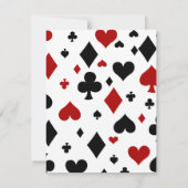 Domino Aces Einladung (Rückseite)