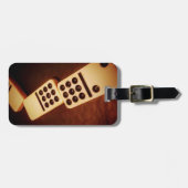 Domino Effect Luggage Tag Gepäckanhänger (Vorderseite horizontal)