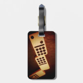 Domino Effect Luggage Tag Gepäckanhänger (Rückseite vertikal)