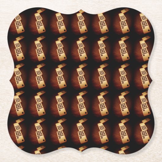 Domino Effect Paper Untersetzer (Vorderseite)